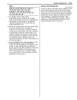 Preview for 1475 page of Suzuki 2006 SX4 Service Manual