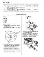 Предварительный просмотр 1110 страницы Suzuki 2007 XL7 Service Manual