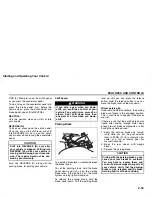 Предварительный просмотр 64 страницы Suzuki 2008 Reno Owner'S Manual