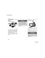 Preview for 34 page of Suzuki 2009 Grand Vitara Owner'S Manual