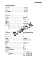 Preview for 4 page of Suzuki 2009 LT-R450 Service Manual