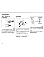 Предварительный просмотр 14 страницы Suzuki 2010 JIMNY Owner'S Manual