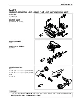 Предварительный просмотр 22 страницы Suzuki 2010 VZ800L0 Supplementary Service Manual