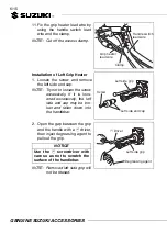 Preview for 6 page of Suzuki 57100-05881 Installation Instructions Manual