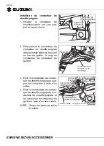 Preview for 26 page of Suzuki 57100-05881 Installation Instructions Manual