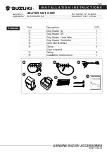 Suzuki 57100-0682 Series Installation Instructions Manual предпросмотр