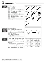 Предварительный просмотр 2 страницы Suzuki 57100-0682 Series Installation Instructions Manual