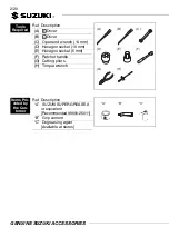 Preview for 2 page of Suzuki 57100-2181 Series Installation Instructions Manual