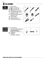 Preview for 42 page of Suzuki 57100-2181 Series Installation Instructions Manual