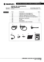 Preview for 81 page of Suzuki 57100-2181 Series Installation Instructions Manual