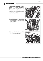 Предварительный просмотр 11 страницы Suzuki 57100-27830 Installation Instructions Manual