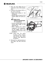 Предварительный просмотр 13 страницы Suzuki 57100-27830 Installation Instructions Manual