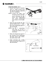 Предварительный просмотр 14 страницы Suzuki 57100-27830 Installation Instructions Manual