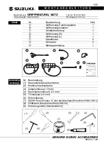 Предварительный просмотр 41 страницы Suzuki 57100-27830 Installation Instructions Manual