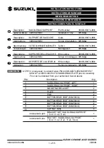 Suzuki 99000-99074-86N Installation Instructions Manual предпросмотр