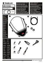Preview for 1 page of Suzuki 990D0-17K50-CLE Installation Instructions Manual