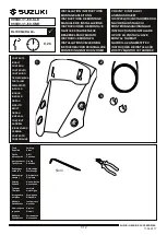 Preview for 1 page of Suzuki 990D0-31J50-CLE Installation Instructions Manual