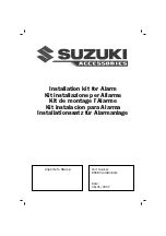 Suzuki 990D0-44G00-ALM Fitting Instructions Manual preview