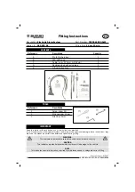 Предварительный просмотр 3 страницы Suzuki 990D0-44G00-ALM Fitting Instructions Manual