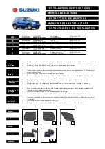 Предварительный просмотр 1 страницы Suzuki 990E0-64J07-000 Installation Instructions