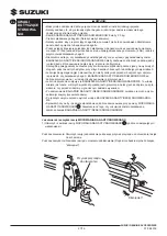 Preview for 21 page of Suzuki 99178-78R00 Installation Instructions Manual