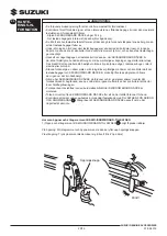 Preview for 29 page of Suzuki 99178-78R00 Installation Instructions Manual