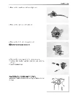 Предварительный просмотр 104 страницы Suzuki AY50 Service Manual