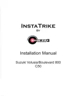 Suzuki Boulevard C50 Installation Manual предпросмотр