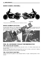 Предварительный просмотр 11 страницы Suzuki Boulevard M50 Service Manual