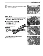 Предварительный просмотр 21 страницы Suzuki Boulevard M50 Service Manual