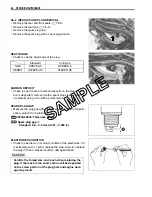 Предварительный просмотр 22 страницы Suzuki Boulevard M50 Service Manual