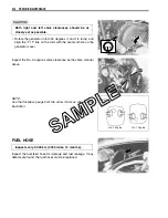 Предварительный просмотр 26 страницы Suzuki Boulevard M50 Service Manual