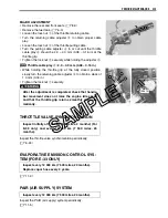 Предварительный просмотр 31 страницы Suzuki Boulevard M50 Service Manual