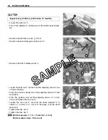 Предварительный просмотр 32 страницы Suzuki Boulevard M50 Service Manual