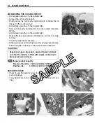 Предварительный просмотр 34 страницы Suzuki Boulevard M50 Service Manual