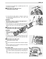 Предварительный просмотр 79 страницы Suzuki Boulevard M50 Service Manual