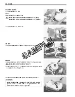 Предварительный просмотр 124 страницы Suzuki Boulevard M50 Service Manual