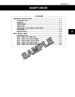 Предварительный просмотр 133 страницы Suzuki Boulevard M50 Service Manual