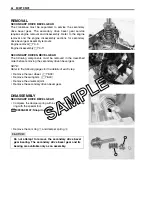 Предварительный просмотр 136 страницы Suzuki Boulevard M50 Service Manual