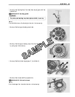 Предварительный просмотр 147 страницы Suzuki Boulevard M50 Service Manual