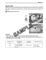 Предварительный просмотр 174 страницы Suzuki Boulevard M50 Service Manual