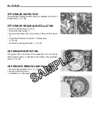 Предварительный просмотр 233 страницы Suzuki Boulevard M50 Service Manual