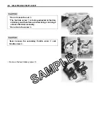 Предварительный просмотр 251 страницы Suzuki Boulevard M50 Service Manual