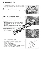 Предварительный просмотр 255 страницы Suzuki Boulevard M50 Service Manual