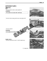 Предварительный просмотр 283 страницы Suzuki Boulevard M50 Service Manual