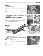 Предварительный просмотр 317 страницы Suzuki Boulevard M50 Service Manual