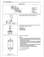 Preview for 192 page of Suzuki Canvas SQ416 Service Manual