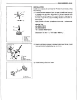 Preview for 215 page of Suzuki Canvas SQ416 Service Manual