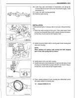 Preview for 221 page of Suzuki Canvas SQ416 Service Manual