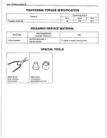 Preview for 251 page of Suzuki Canvas SQ416 Service Manual